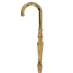 Il Marchesato Luxury Gold plated 24K walking stick encrusted with thousands of cryst Hot