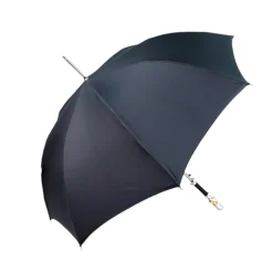 Il Marchesato Luxury Umbrella with Bold Stripes and Gem-Encrusted Handle Fashion