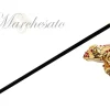 Il Marchesato Luxury Walking stick - Frog Encrusted with Siam Cristals Clearance