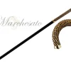 Il Marchesato Luxury Walking stick Encrusted with hundreds Black Crystals New