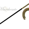 Il Marchesato Luxury Walking stick Encrusted with hundreds Emerald Crystals Discount