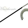 Il Marchesato Luxury Walking stick Encrusted with hundreds Green Crystals New