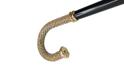 Il Marchesato Luxury Walking stick Encrusted with hundreds Acquamarine Crystals Outlet