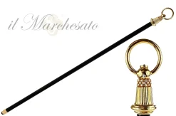 Il Marchesato Luxury walking stick with bell handle Sale