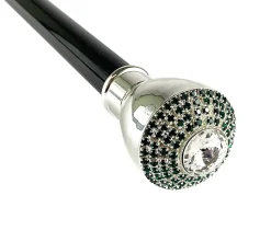Il Marchesato Luxury Walkingstick - Swarovski Crystal Stone Best