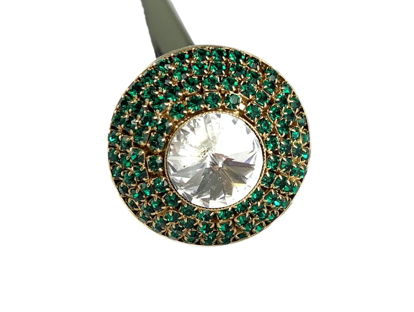 Il Marchesato Luxury Walkingstick - Swarovski Crystal Encrusted Knob Best