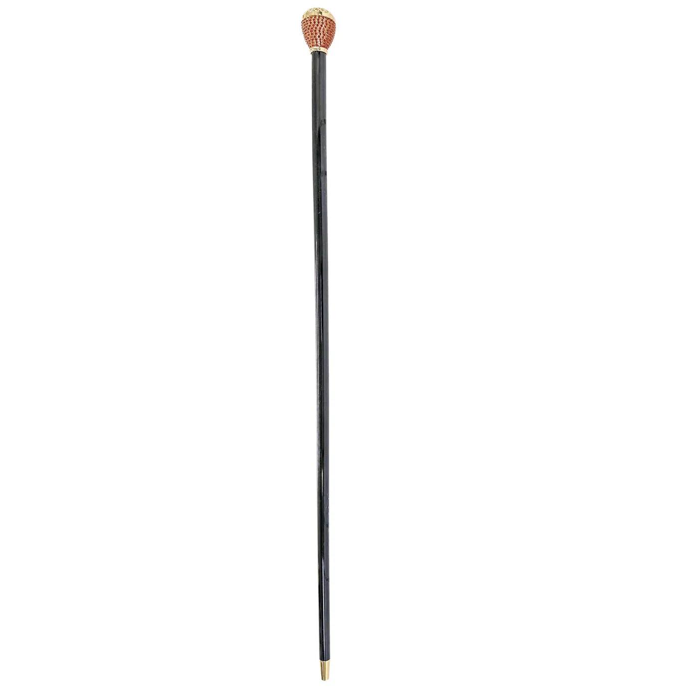 Il Marchesato Luxury Walkingsticks - Red Crystals Encrusted Knob Online