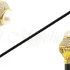 Il Marchesato Luxury Walkingsticks - Swarovski Crystal Encrusted Knob Fashion