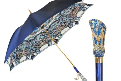 Il Marchesato Majestic blue umbrella with turquoise crystals Hot
