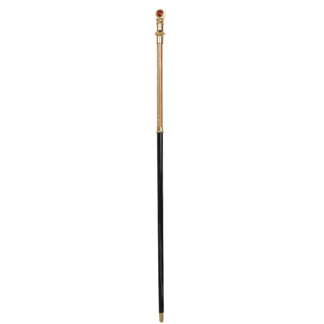 Il Marchesato Majestic cane 24K goldplated with crystals - Limited collection Outlet