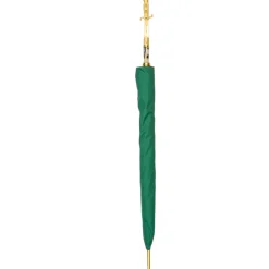 Il Marchesato Majestic Green Umbrella with Ornate Sword Handle in 24K Gold Plating Clearance