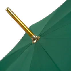 Il Marchesato Majestic Green Umbrella with Ornate Sword Handle in 24K Gold Plating Clearance