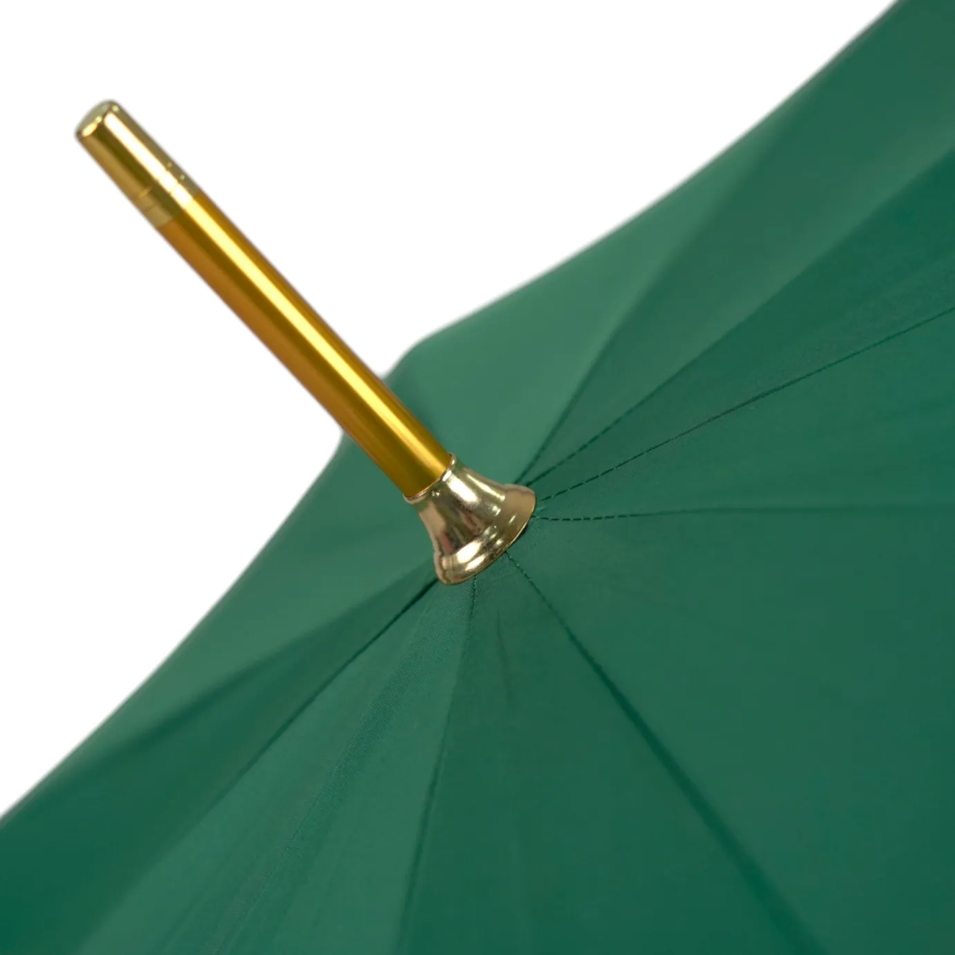 Il Marchesato Majestic Green Umbrella with Ornate Sword Handle in 24K Gold Plating Clearance