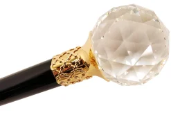 Il Marchesato Majesty Swarovski Elements Crystal Ball Formal knobstick Cane Clearance