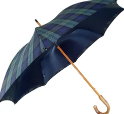 Il Marchesato Marchesato Double Cloth Men's Umbrella - Cotton Fabric Best