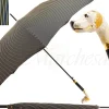 Il Marchesato Men's Stripe Umbrella - Hound Head Handle New