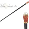 Il Marchesato Milord Walking stick with Red crystals New