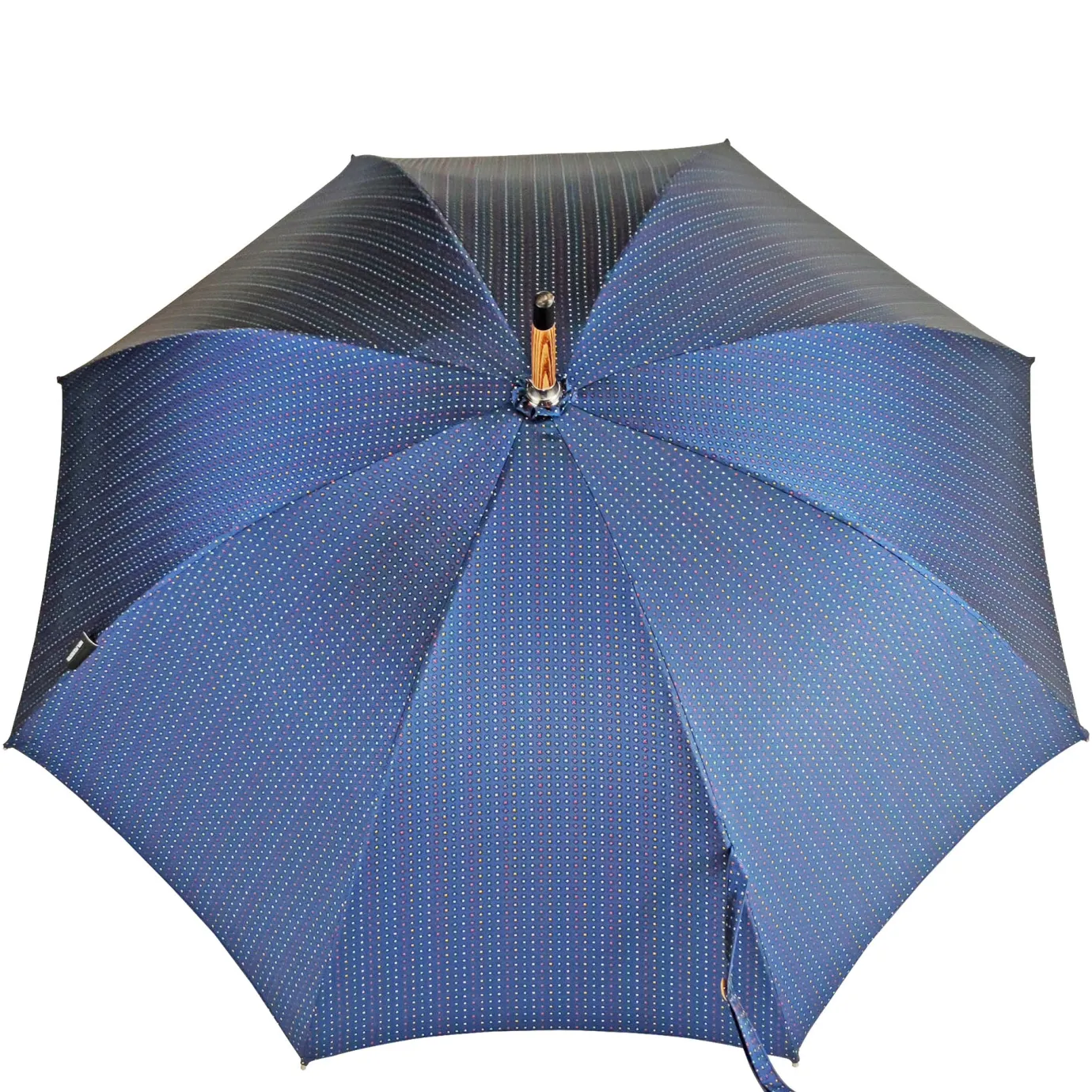Il Marchesato Multicolor dot umbrella with Malacca handle Best