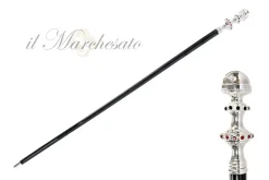 Il Marchesato Mylord walking cane - Silverplated 925 Sale