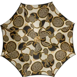 Il Marchesato Mythical Elegance: Umbrella with Golden Medusa Accent Best