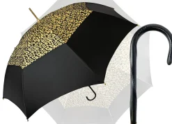 Il Marchesato New Gold Lurex Fabric Women's Umbrella Discount