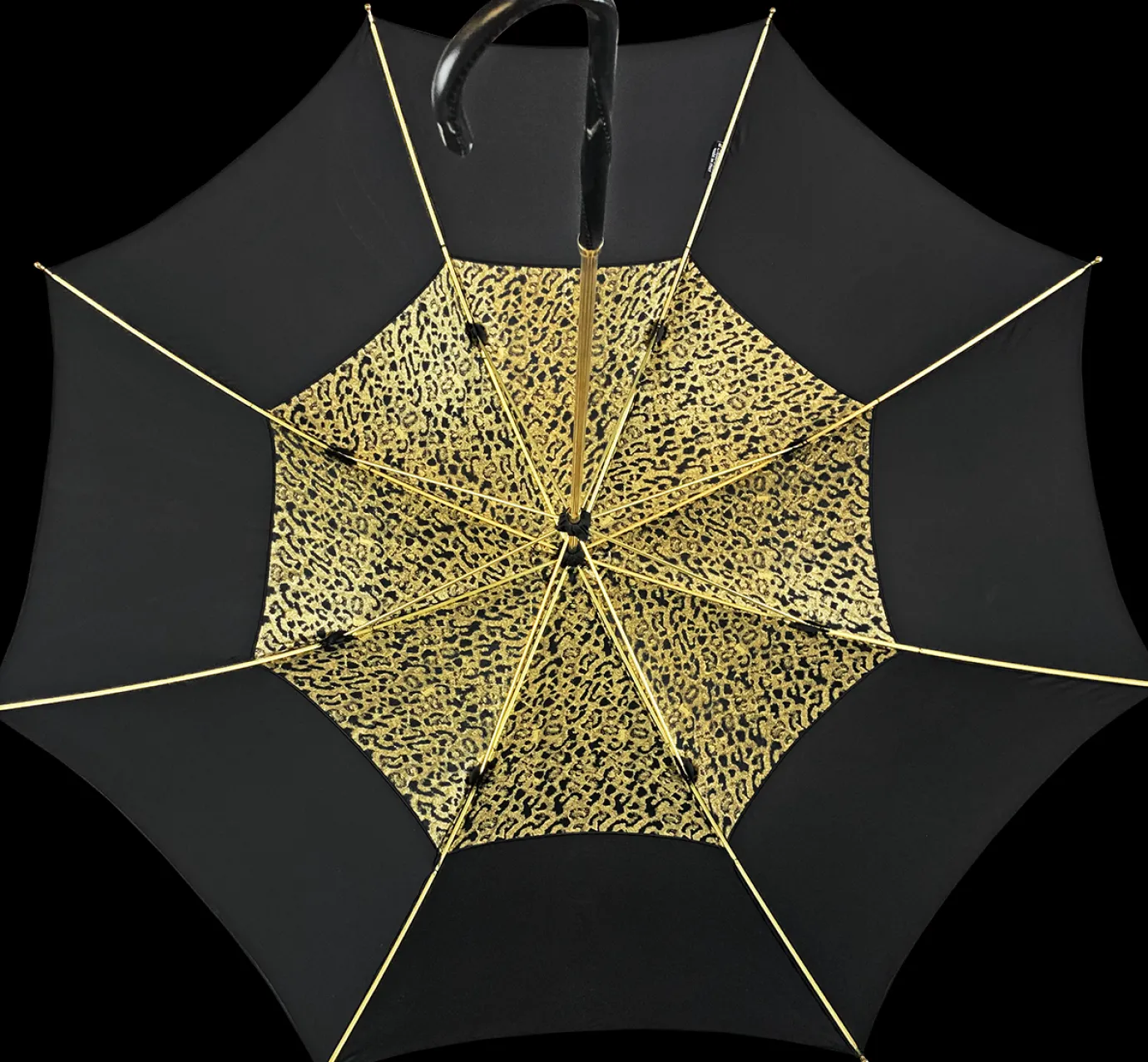Il Marchesato New Gold Lurex Fabric Women's Umbrella Discount