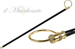 Il Marchesato Original collectible Walking stick with crystals New