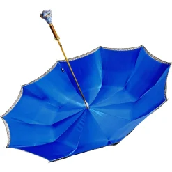 Il Marchesato Original Monkey enameled handle - Handmade umbrella Clearance