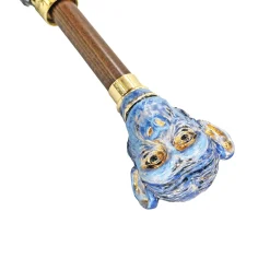 Il Marchesato Original Monkey enameled handle - Handmade umbrella Clearance