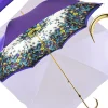 Il Marchesato Original purple umbrella with multicolor Butterfly Hot
