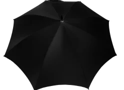 Il Marchesato Oversized Men's Umbrella Black Extra Strong Fabric Outlet