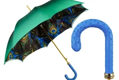 Il Marchesato Peacock Elegance – Exotic Feathers, Ostrich Leather Luxury Discount