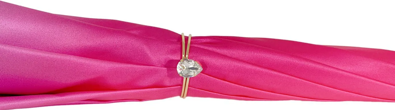 Il Marchesato Pink Umbrella With Rose Design Best