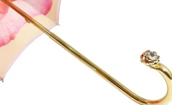 Il Marchesato Pink Umbrella With Rose Design Best