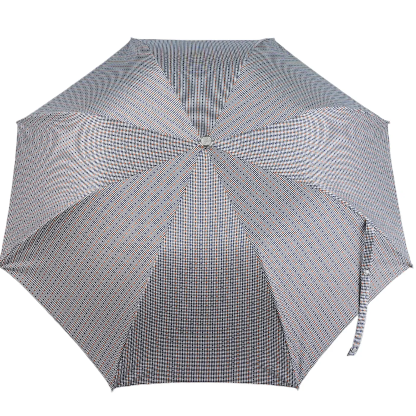 Il Marchesato Polka Dots Jacquard: Foldable Umbrella with Bamboo Clearance