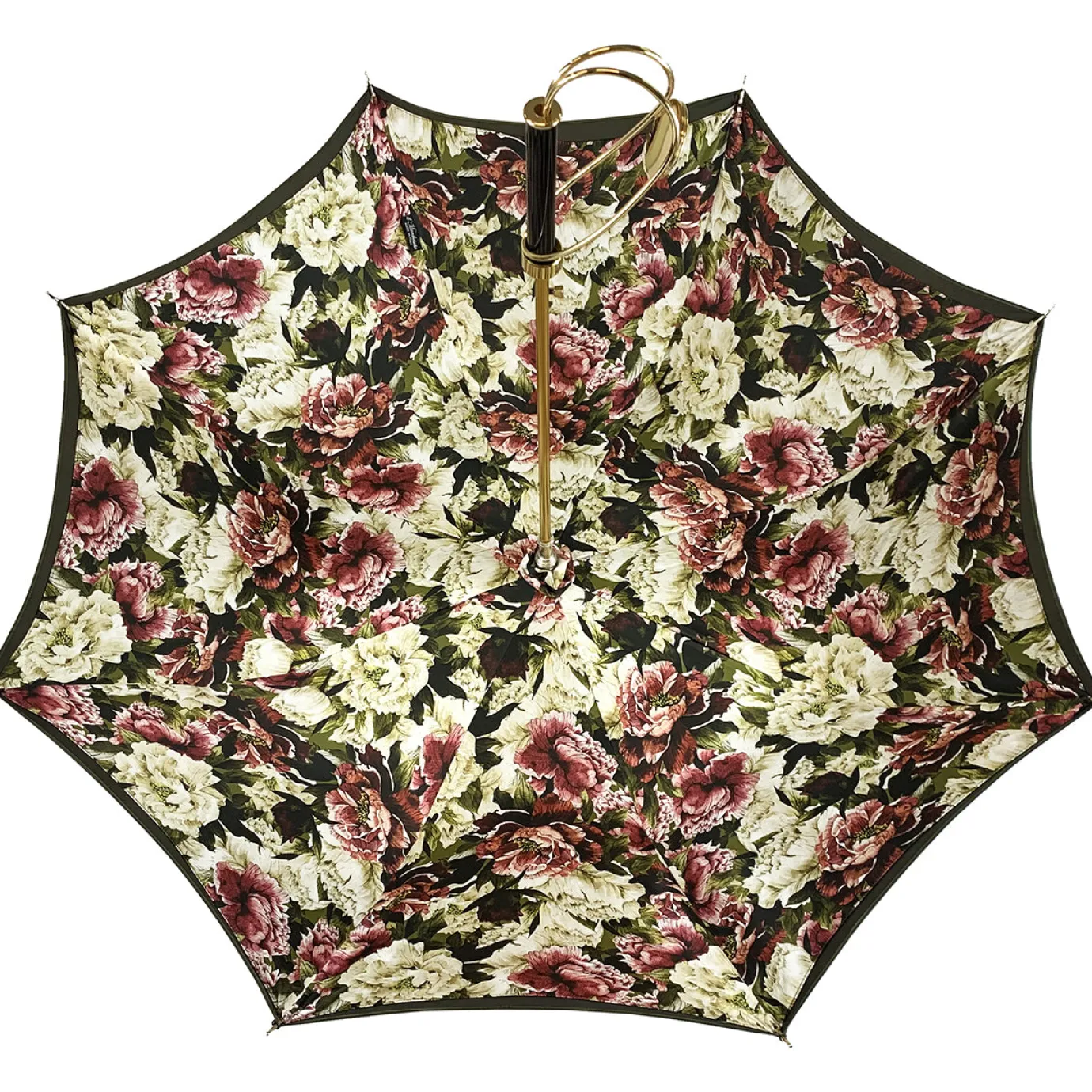 Il Marchesato Precious Khaki Umbrella with Crystal Medallion Best