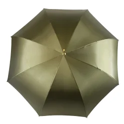 Il Marchesato Precious Khaki Umbrella with Crystal Medallion Best