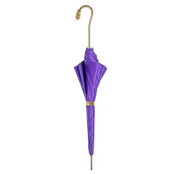 Il Marchesato Precious purple umbrella with yellow crystals Fashion