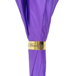 Il Marchesato Precious purple umbrella with yellow crystals Fashion