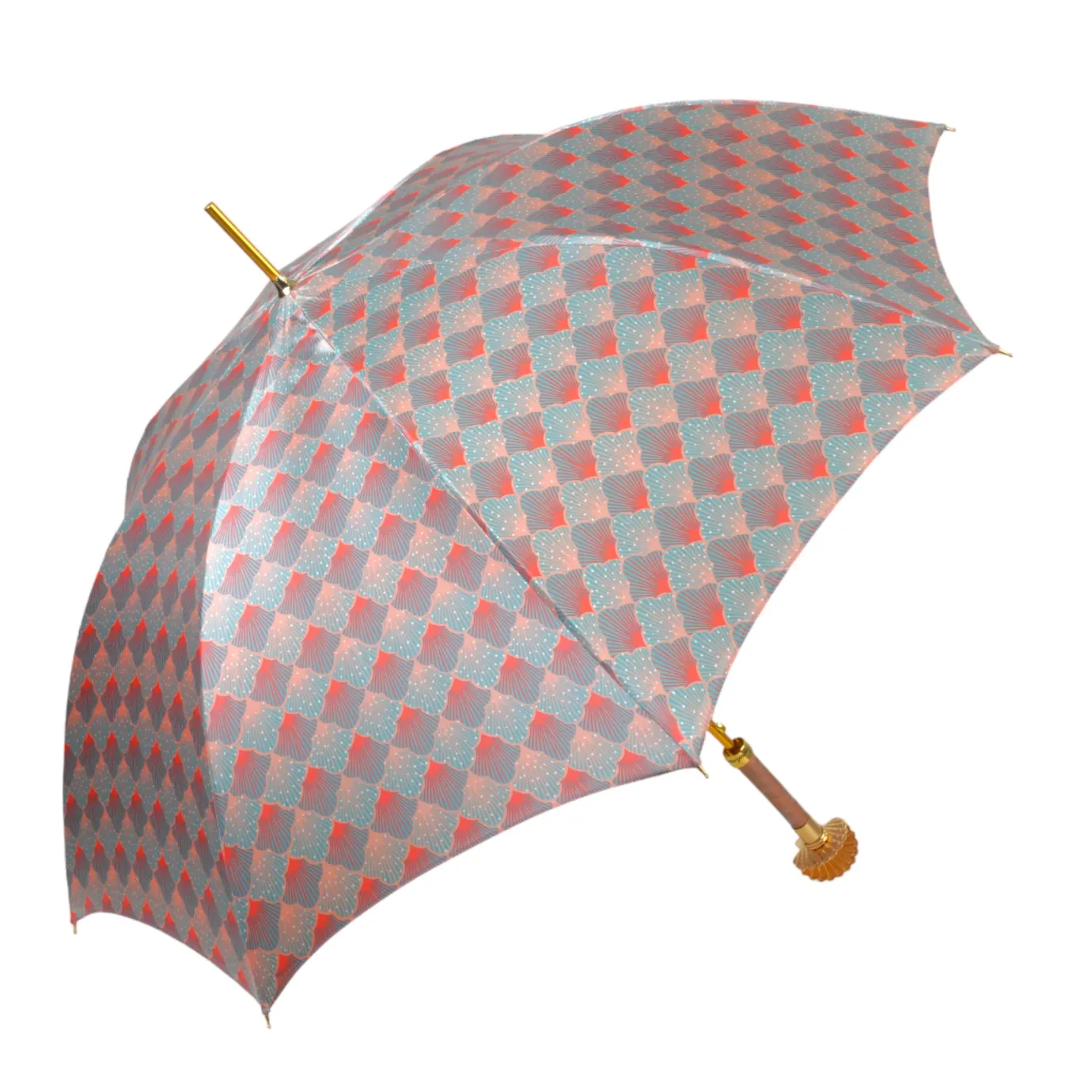 Il Marchesato Premium Craft Umbrella with Gold-Plated Metal Shell Sale