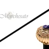 Il Marchesato "Onion" Walking cane with filigree and amethyst Fashion