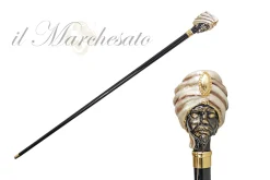 Il Marchesato "Testa di moro" Walking stick - Man Best