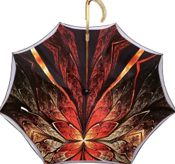 Il Marchesato Red Double Canopy Luxury Ladies Umbrella Hot
