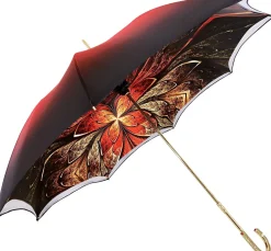 Il Marchesato Red Double Canopy Luxury Ladies Umbrella Hot