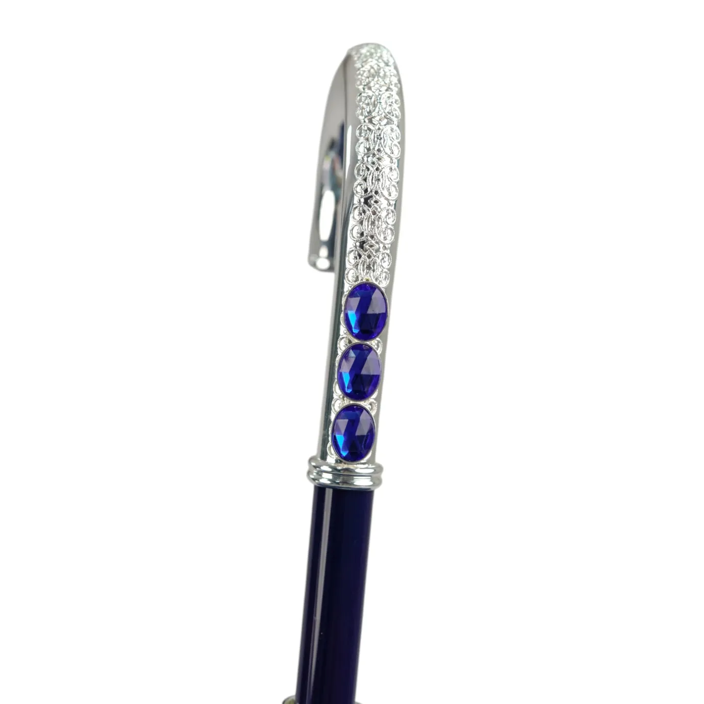 Il Marchesato Royal Blue Umbrella with Shimmering Crystal Accents for Luxurious Styl Best