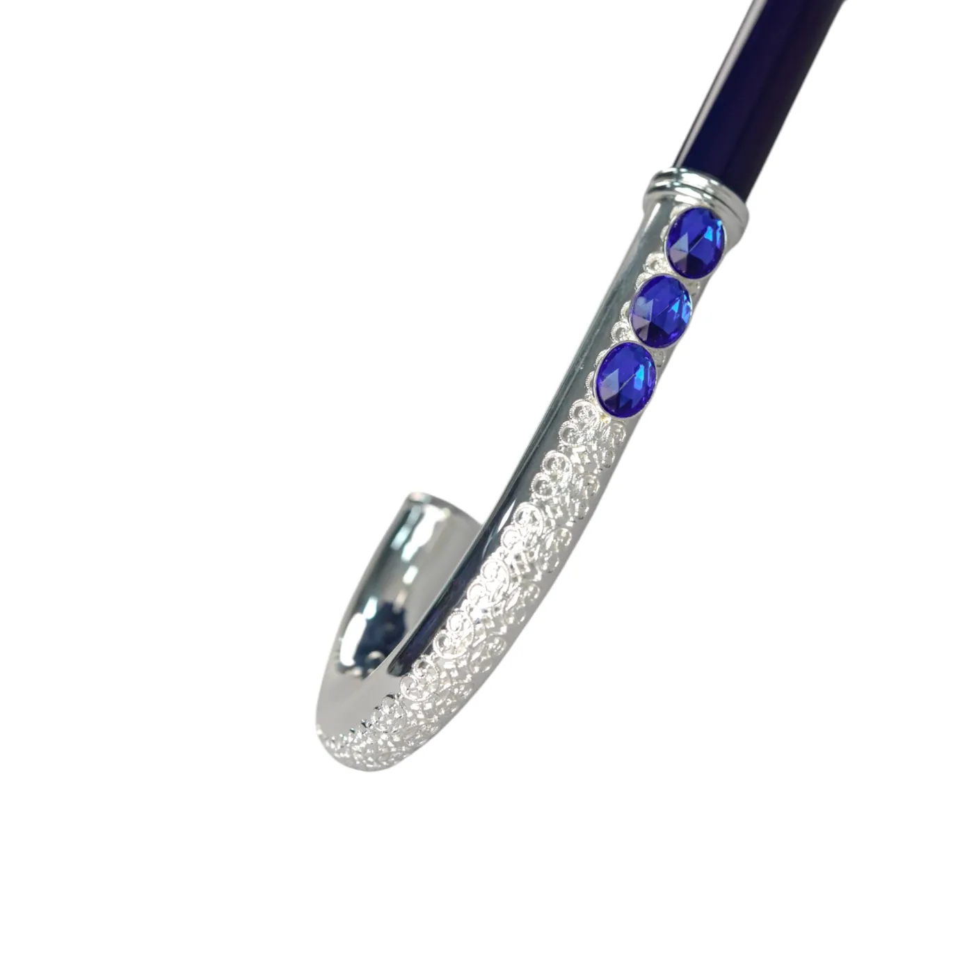 Il Marchesato Royal Blue Umbrella with Shimmering Crystal Accents for Luxurious Styl Best