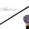 Il Marchesato Sapphire Crystal Walking Cane Best