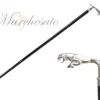 Il Marchesato 925Silver plated Jaguar Walking stick Clearance