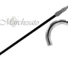 Il Marchesato Silver Plated Luxury Walking Stick - Handmade in Italy New