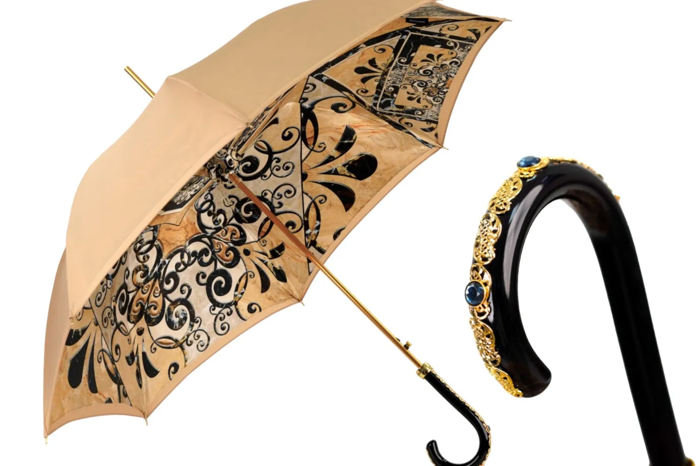 Il Marchesato Sleek Italian Majolica Umbrella Best